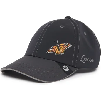 Cap zaobljena black adjustable strap The Farm de Goorin Bros.