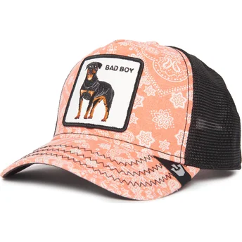 Kapa zaobljena ružičasta snapback Bad Boy Lovesexy The Farm Paisley The Farm Goorin Bros.