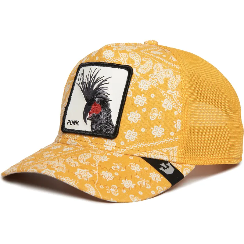 kapa-zaobljena-zuta-snapback-punk-spray-paint-arch-the-farm-paisley-the-farm-goorin-bros