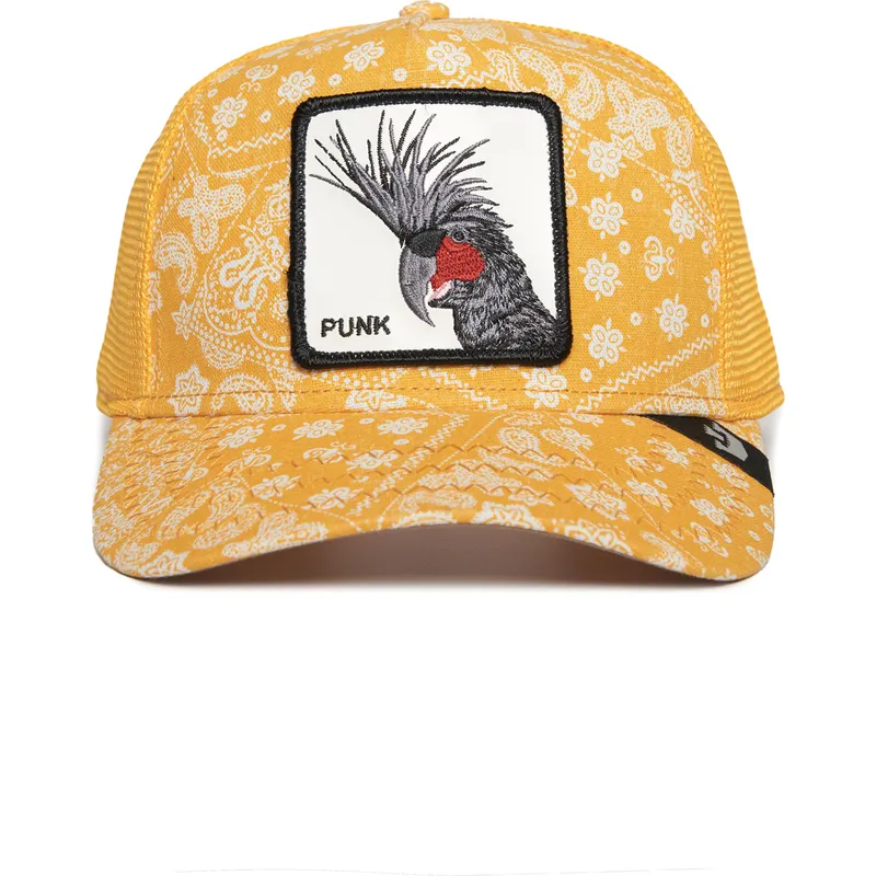 kapa-zaobljena-zuta-snapback-punk-spray-paint-arch-the-farm-paisley-the-farm-goorin-bros