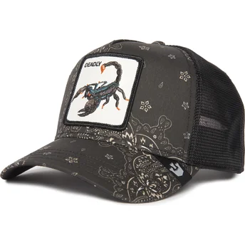 kapa-zaobljena-crna-snapback-deadly-diamonds-and-pearls-the-farm-paisley-the-farm-goorin-bros