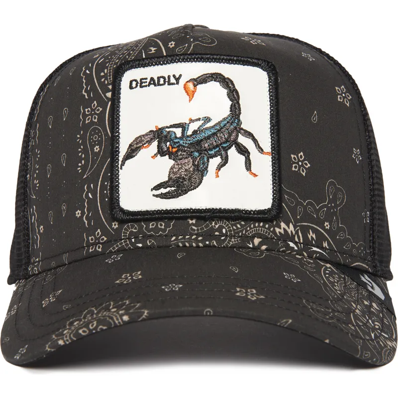 kapa-zaobljena-crna-snapback-deadly-diamonds-and-pearls-the-farm-paisley-the-farm-goorin-bros kapa-zaobljena-crna-snapback-deadly-diamonds-and-pearls-the-farm-paisley-the-farm-goorin-bros