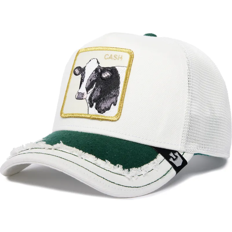 kapa-zaobljena-bijela-snapback-cash-silky-cow-the-farm-silky-roots-the-farm-goorin-bros