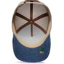 kapa-zaobljena-plava-snapback-tricky-silky-rabbit-the-farm-silky-roots-the-farm-goorin-bros