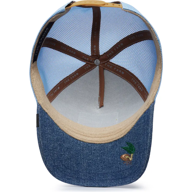 kapa-zaobljena-plava-snapback-goat-silky-goat-the-farm-silky-roots-the-farm-goorin-bros