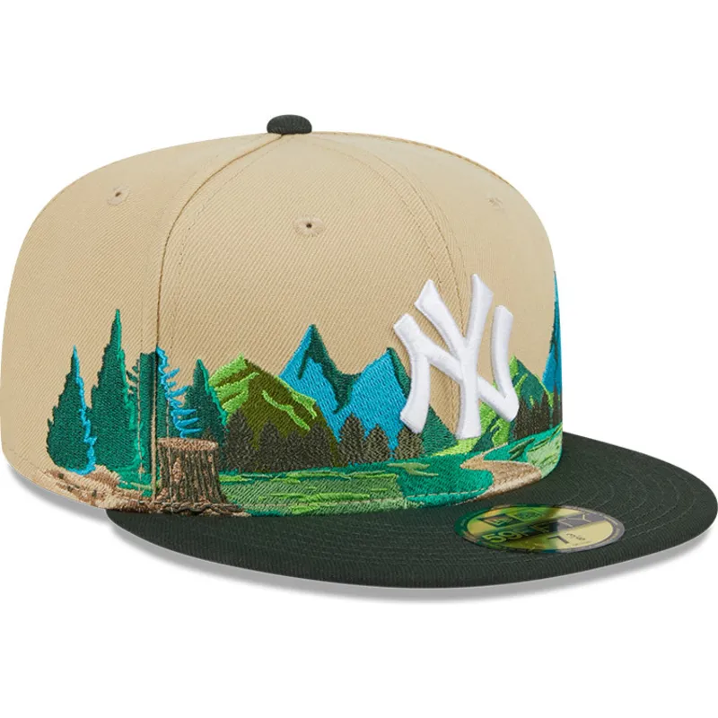 kapa-ravna-smeda-prilagodena-59fifty-team-landscape-new-york-yankees-mlb-new-era