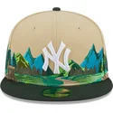kapa-ravna-smeda-prilagodena-59fifty-team-landscape-new-york-yankees-mlb-new-era