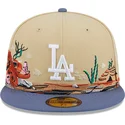 kapa-ravna-smeda-prilagodena-59fifty-team-landscape-los-angeles-dodgers-mlb-new-era