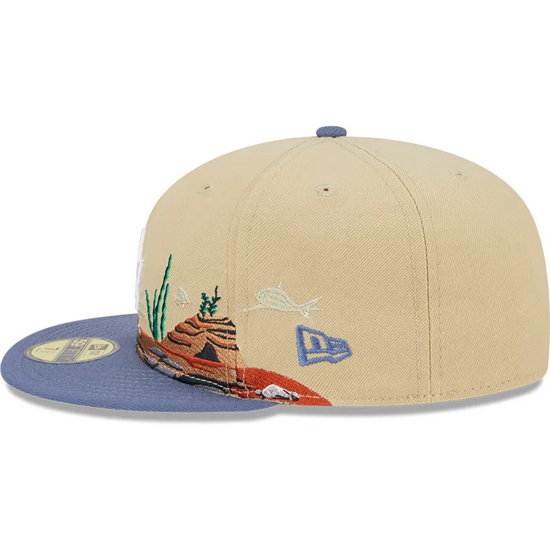 kapa-ravna-smeda-prilagodena-59fifty-team-landscape-los-angeles-dodgers-mlb-new-era
