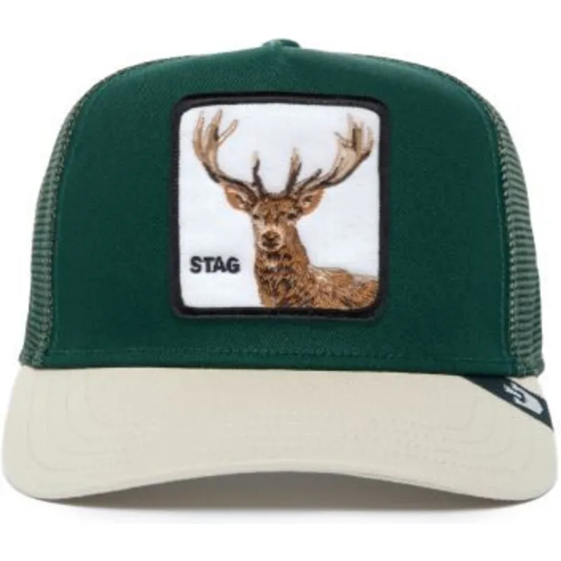 kapa-zaobljena-zelena-snapback-stag-the-farm-premium-the-farm-goorin-bros