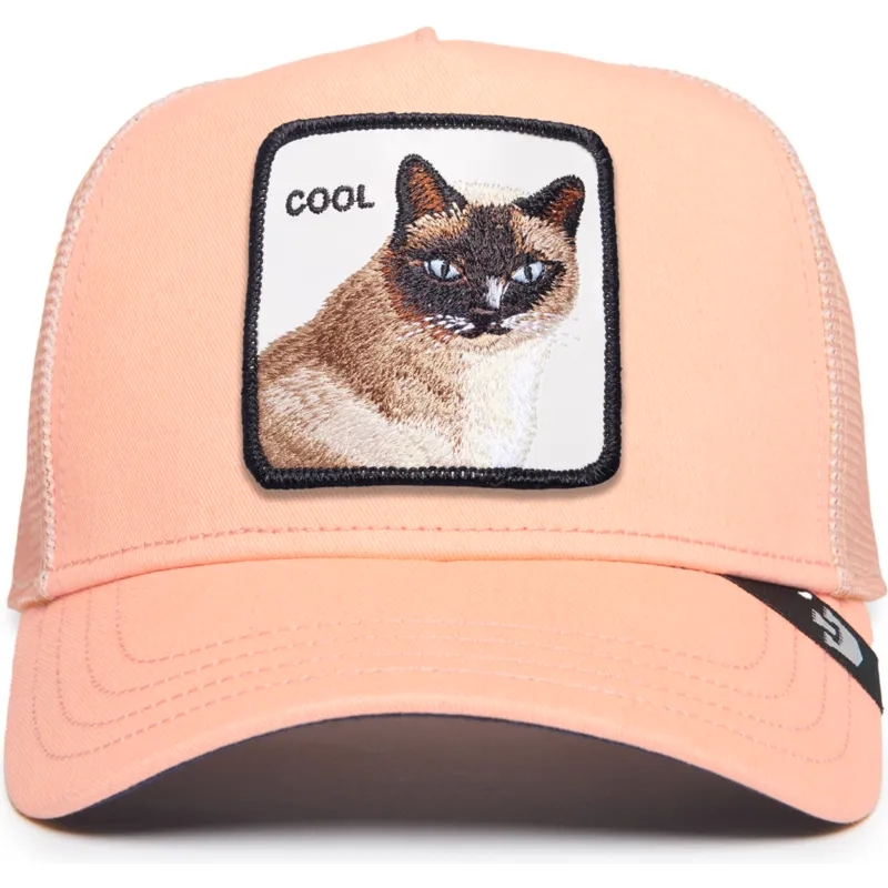 kape-zaobljena-ruzicasta-snapback-cool-cat-the-farm-premium-the-farm-goorin-bros