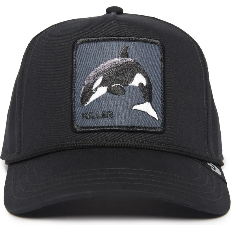 kapa-zaobljena-crna-snapback-killer-whale-100-the-farm-all-over-canvas-the-farm-goorin-bros