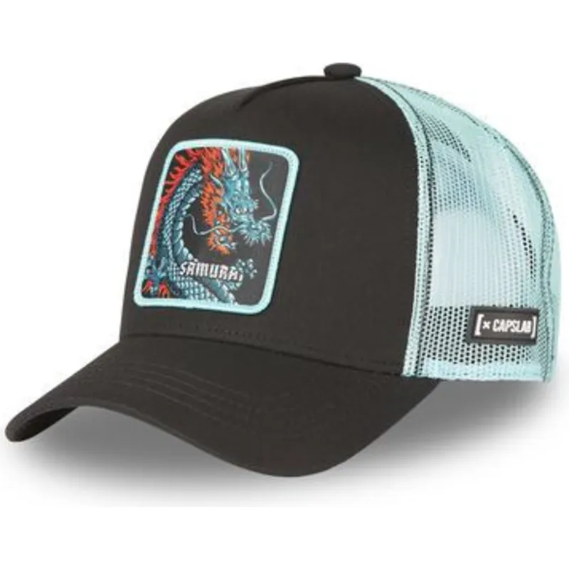 kape-zaobljena-crna-snapback-dragon-samurai-dra2-beasts-zmaj-beasts-capslab