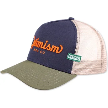 Kapa zaobljena višebojno snapback Optimism Co HFT Coastal