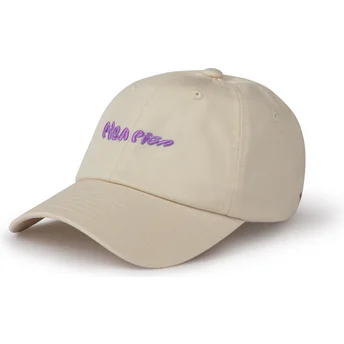 Cap zaobljena beige adjustable strap Pica Pica
