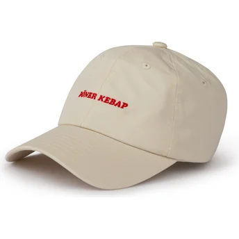 Cap zaobljena beige adjustable strap Pica Pica