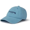 pica-pica-curved-brim-tutto-passa-mi-amor-blue-adjustable-cap