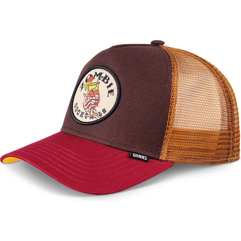 cap-zaobljena-brown-snapback-djinns