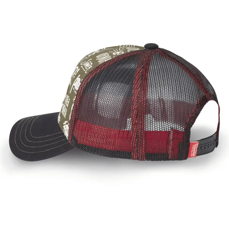 cap-zaobljena-green-snapback-von-dutch