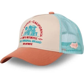 Kape zaobljena smeđa snapback SURF02 Von Dutch