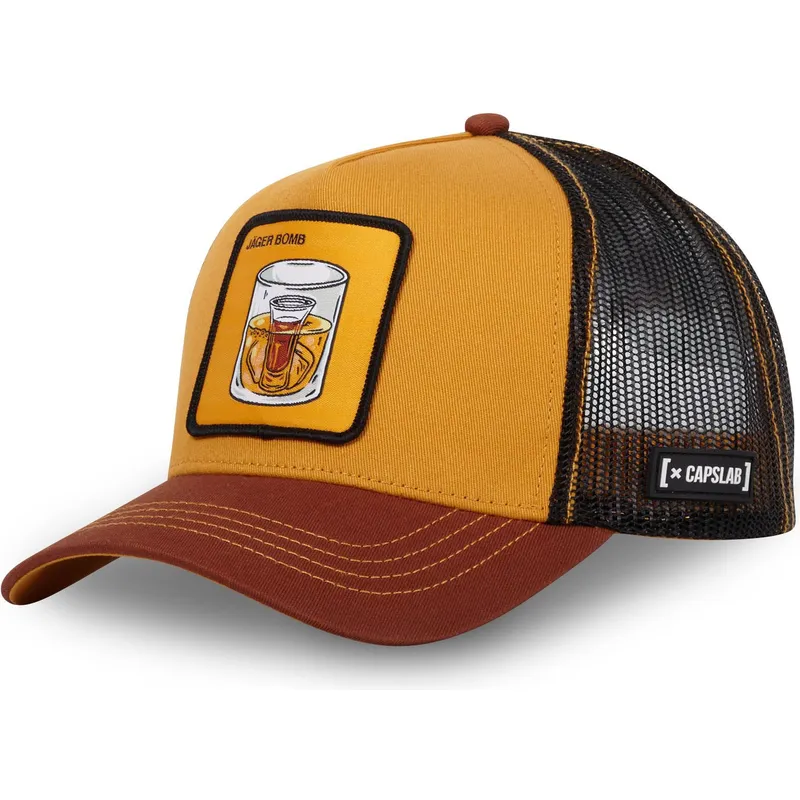 kapa-zaobljena-smeda-snapback-jag-jagerbomb-kokteli-capslab kapa-zaobljena-smeda-snapback-jag-jagerbomb-kokteli-capslab