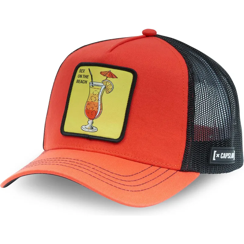 kapa-zaobljena-narancasta-snapback-sex-on-the-beach-kokteli-capslab