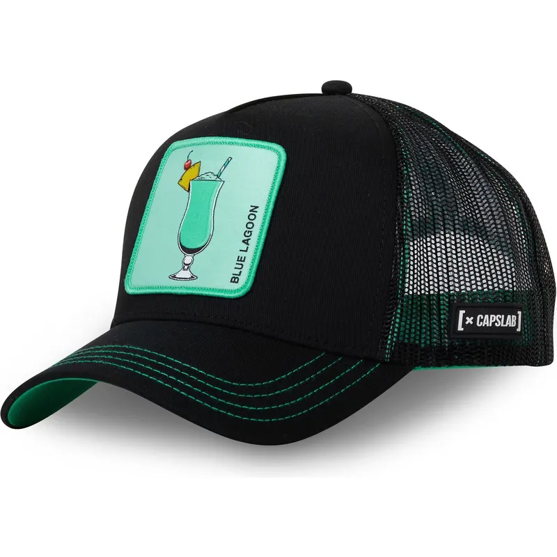 kapa-zaobljena-crna-snapback-la1-blue-lagoon-kokteli-capslab