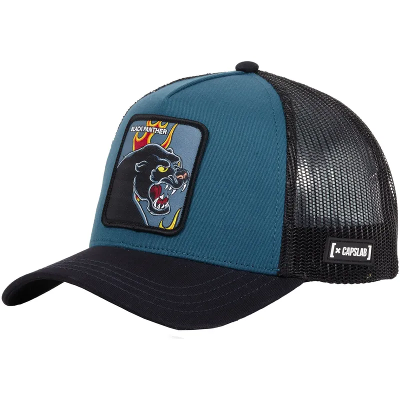 kapa-zaobljena-mornarsko-plava-snapback-black-panther-pan-pantera-mitska-bica-capslab