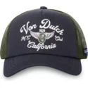 kape-zaobljena-siva-snapback-crew11-von-dutch