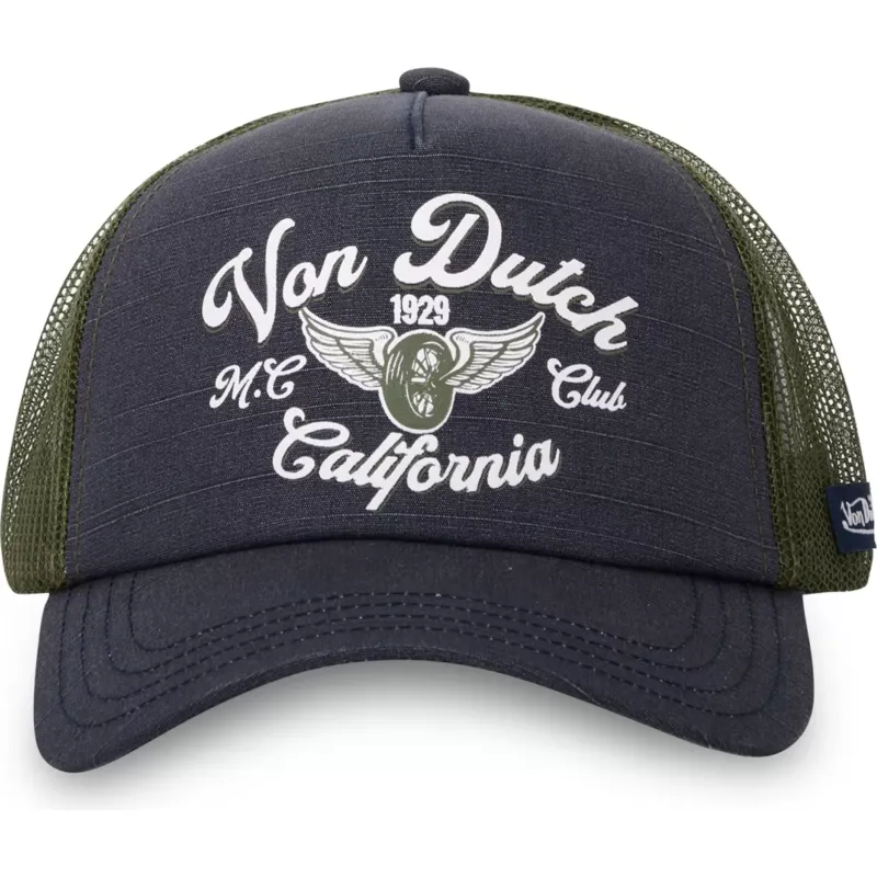 kape-zaobljena-siva-snapback-crew11-von-dutch
