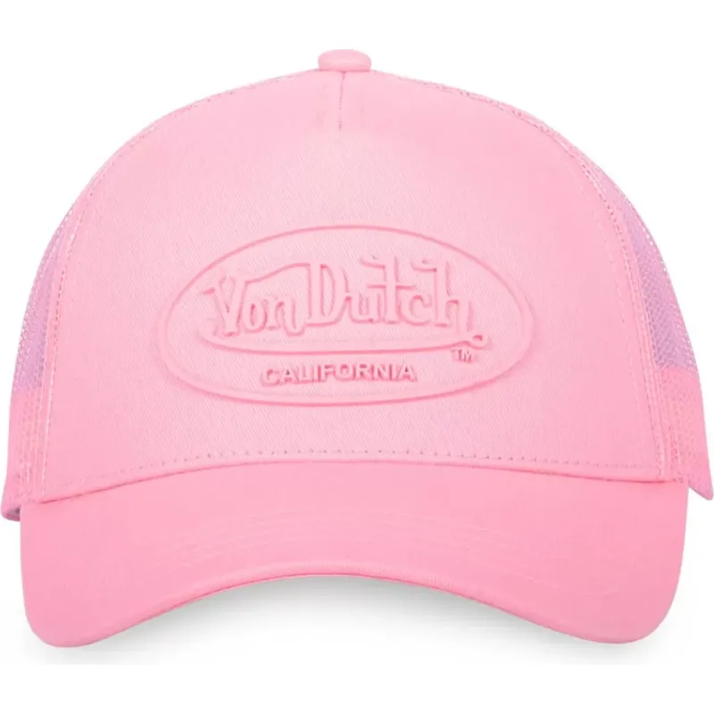 kapa-zaobljena-ruzicasta-snapback-log03-von-dutch