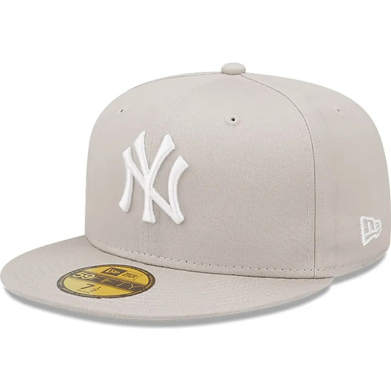 cap-ravna-beige-ajustada-59fifty-league-essential-new-york-yankees-mlb-new-era