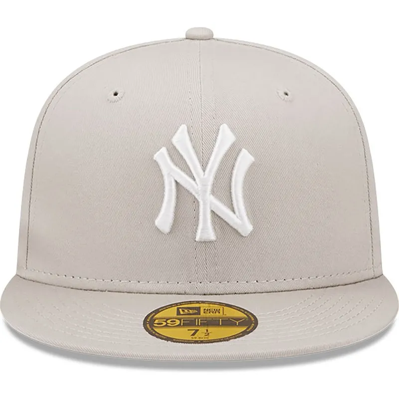 cap-ravna-beige-ajustada-59fifty-league-essential-new-york-yankees-mlb-new-era
