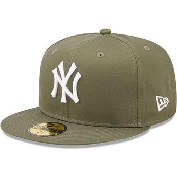Kapa ravna zelena prilagođena 59FIFTY League Essential New York Yankees MLB New Era