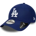 kapa-zaobljena-plava-podesiv-9forty-diamond-era-essential-los-angeles-dodgers-mlb-new-era