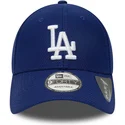 kapa-zaobljena-plava-podesiv-9forty-diamond-era-essential-los-angeles-dodgers-mlb-new-era
