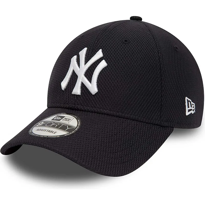 kapa-zaobljena-mornarsko-plava-podesiv-9forty-diamond-era-essential-new-york-yankees-mlb-new-era