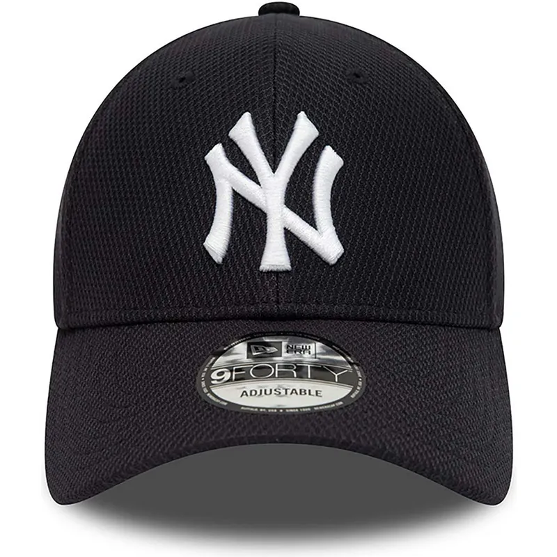 kapa-zaobljena-mornarsko-plava-podesiv-9forty-diamond-era-essential-new-york-yankees-mlb-new-era