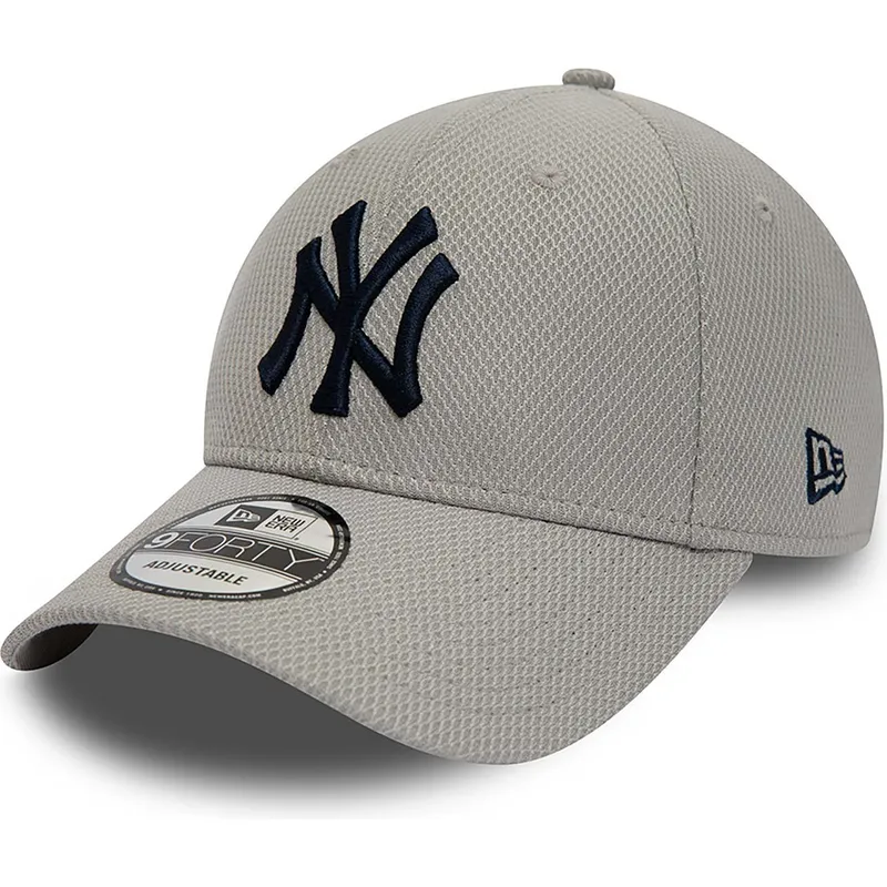kapa-zaobljena-siva-podesiv-9forty-diamond-era-essential-new-york-yankees-mlb-new-era