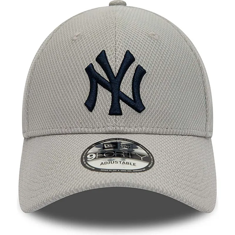 kapa-zaobljena-siva-podesiv-9forty-diamond-era-essential-new-york-yankees-mlb-new-era