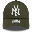 cap-zaobljena-green-adjustable-strap-9forty-league-essential-new-york-yankees-mlb-new-era