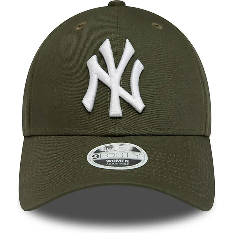 cap-zaobljena-green-adjustable-strap-9forty-league-essential-new-york-yankees-mlb-new-era cap-zaobljena-green-adjustable-strap-9forty-league-essential-new-york-yankees-mlb-new-era