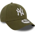 kapa-zaobljena-zelena-podesiv-9forty-jersey-essential-new-york-yankees-mlb-new-era