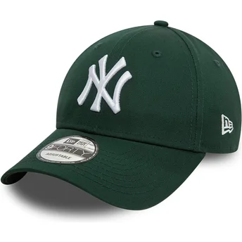 Cap zaobljena green adjustable strap 9FORTY League Essential New York Yankees MLB New Era