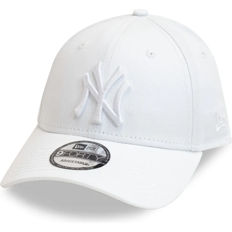 kape-zaobljena-bijela-podesiva-traka-9forty-league-essential-new-york-yankees-mlb-new-era kape-zaobljena-bijela-podesiva-traka-9forty-league-essential-new-york-yankees-mlb-new-era