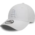 cap-zaobljena-white-adjustable-strap-9forty-league-essential-los-angeles-dodgers-mlb-new-era