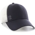 kapa-zaobljena-mornarsko-plava-snapback-new-york-yankees-mlb-47-brand