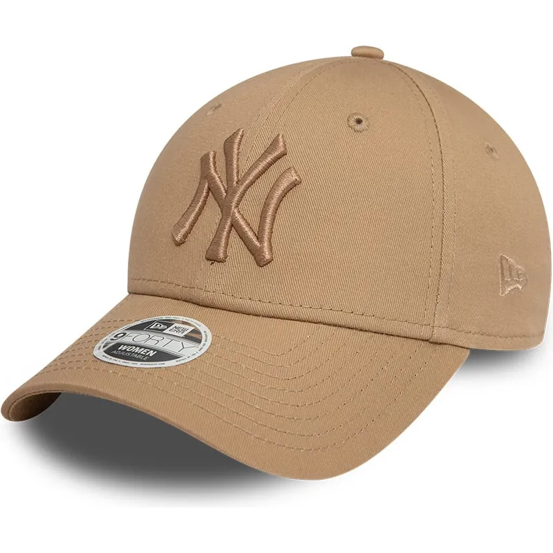 cap-zaobljena-brown-adjustable-strap-claro-claro-9forty-league-essential-new-york-yankees-mlb-new-era cap-zaobljena-brown-adjustable-strap-claro-claro-9forty-league-essential-new-york-yankees-mlb-new-era