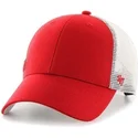 kapa-zaobljena-crvena-snapback-new-york-yankees-mlb-47-brand