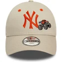 kapa-zaobljena-bez-podesiv-za-djecu-9forty-graphic-monster-truck-new-york-yankees-mlb-new-era